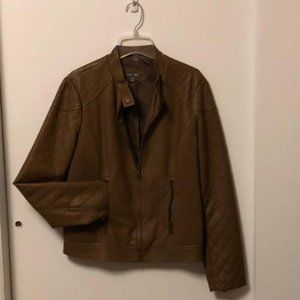 Roz & Ali Pleather Jacket